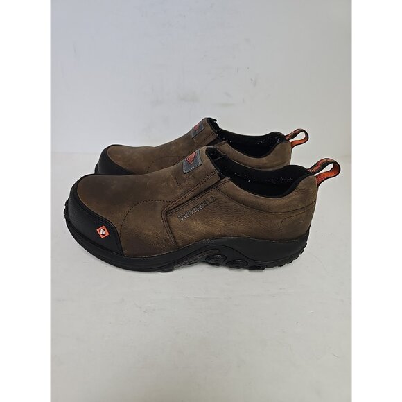 Merrell Men's Jungle Moc LTR CT CSA Work Shoes J003345W Brown Size 10W - Picture 5 of 8